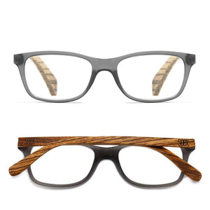WATSONS BAY l Wooden Magnifying Blue Light Reader - Soek Fashion Eyewear Europe