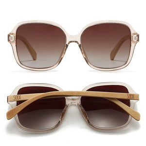 SCARLETT CHAMPAGNE Brown Gradient Lens l Maple Arms - Soek Fashion Eyewear Europe