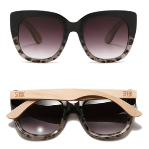 Magnifying SUN READER l RIVIERA BLACK/IVORY - Soek Fashion Eyewear Europe