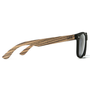 BALMORAL Black Lens l Walnut Arms - Soek Fashion Eyewear Europe