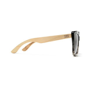 Magnifying SUN READER l RIVIERA BLACK/IVORY - Soek Fashion Eyewear Europe