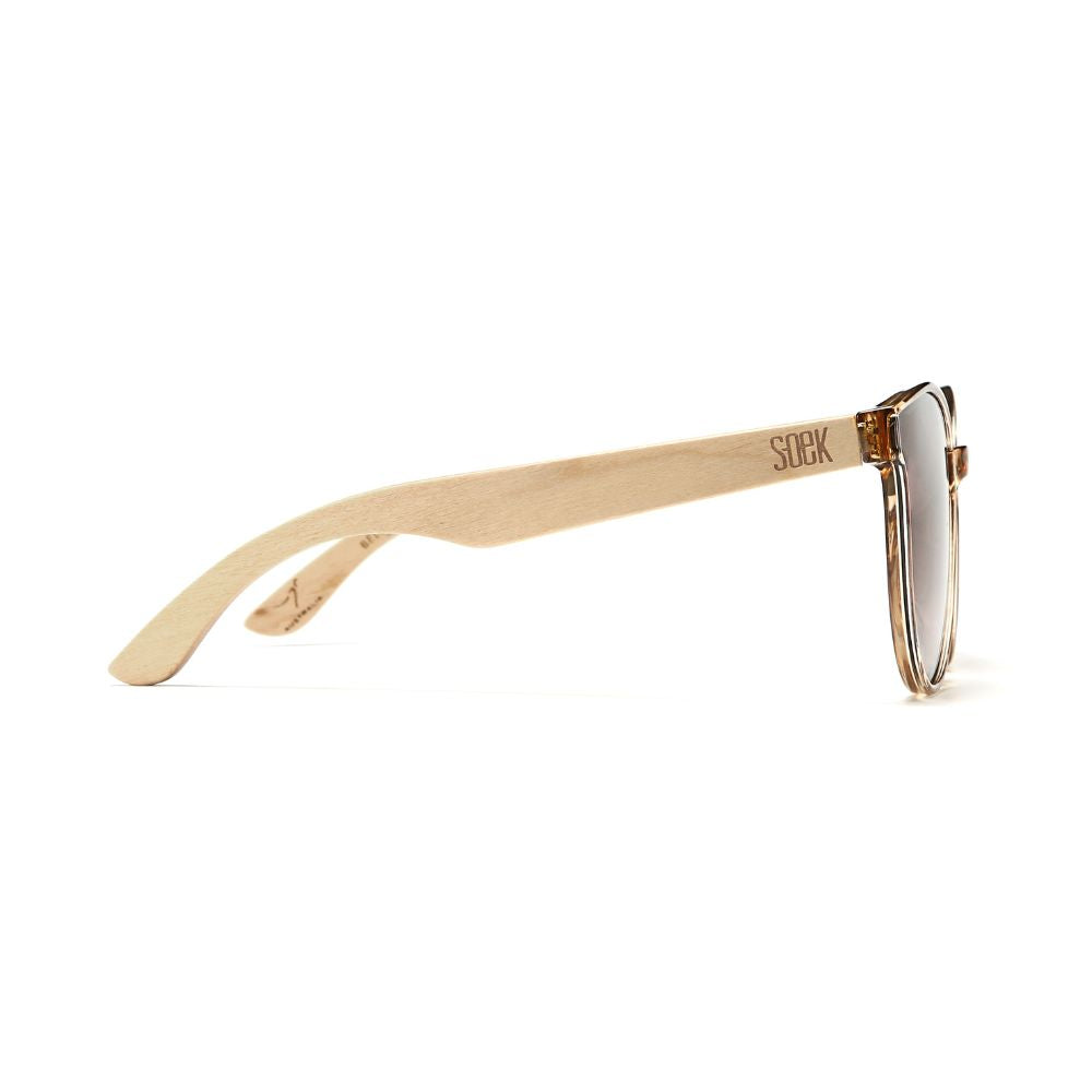 BELLA CHAMPAGNE l Brown Gradient Lens l Maple Arms - Soek Fashion Eyewear Europe