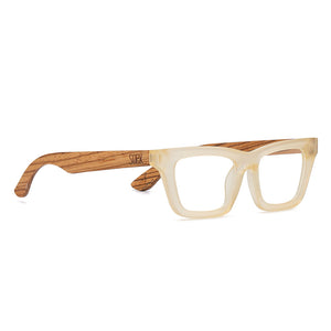 SYDNEY LEMON l Wooden Magnifying Reader - Soek Fashion Eyewear Europe
