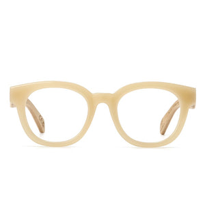 ALIVE CREAM l Wooden Magnifying Reader - Soek Fashion Eyewear Europe