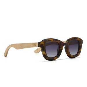 QUEST ROCKY TORT l Sunglasses l Polarised Lens l Walnut Arms - Soek Fashion Eyewear Australia