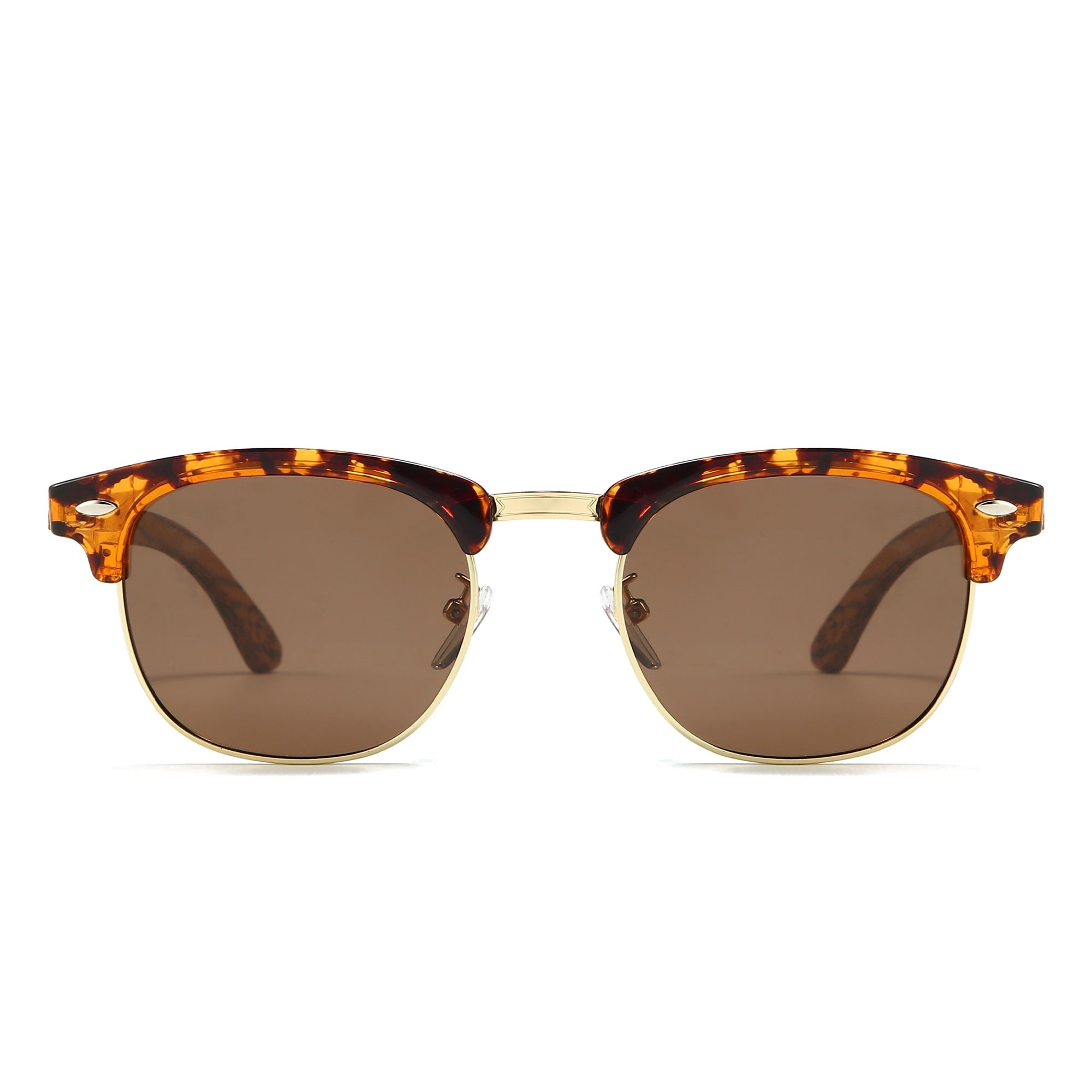 BANJO Brown Polarised Lens l  Walnut Arms - Soek Fashion Eyewear Australia