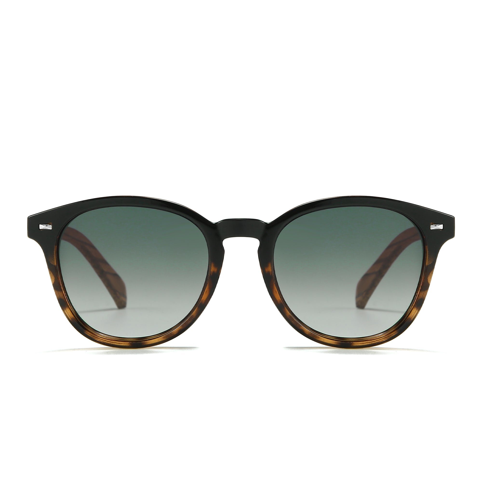 TAINE BLACK TORT  Khaki Lens l Walnut Arms - Soek Fashion Eyewear Australia