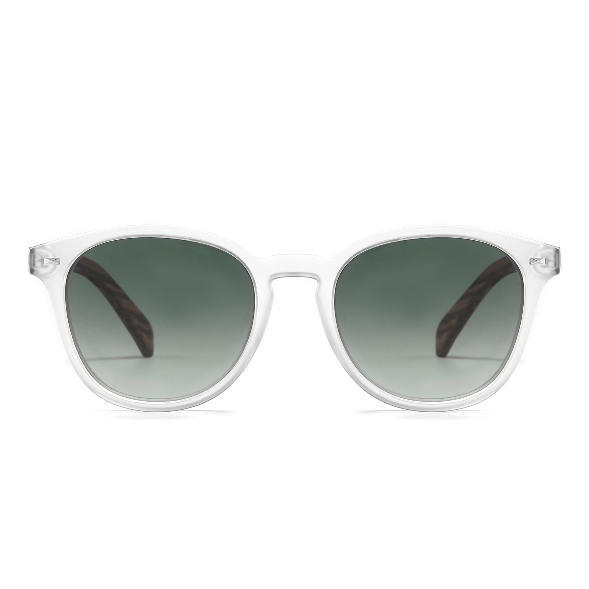 TAINE FROST Khaki Lens l Walnut Arms - Soek Fashion Eyewear Australia