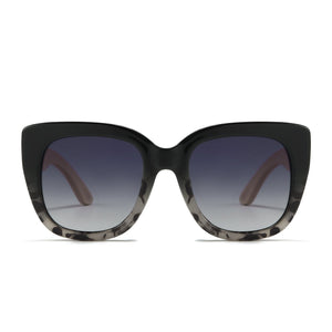 RIVIERA BLACK IVORY TORT  Black Gradient Lens l White Maple Arms - Soek Fashion Eyewear Europe