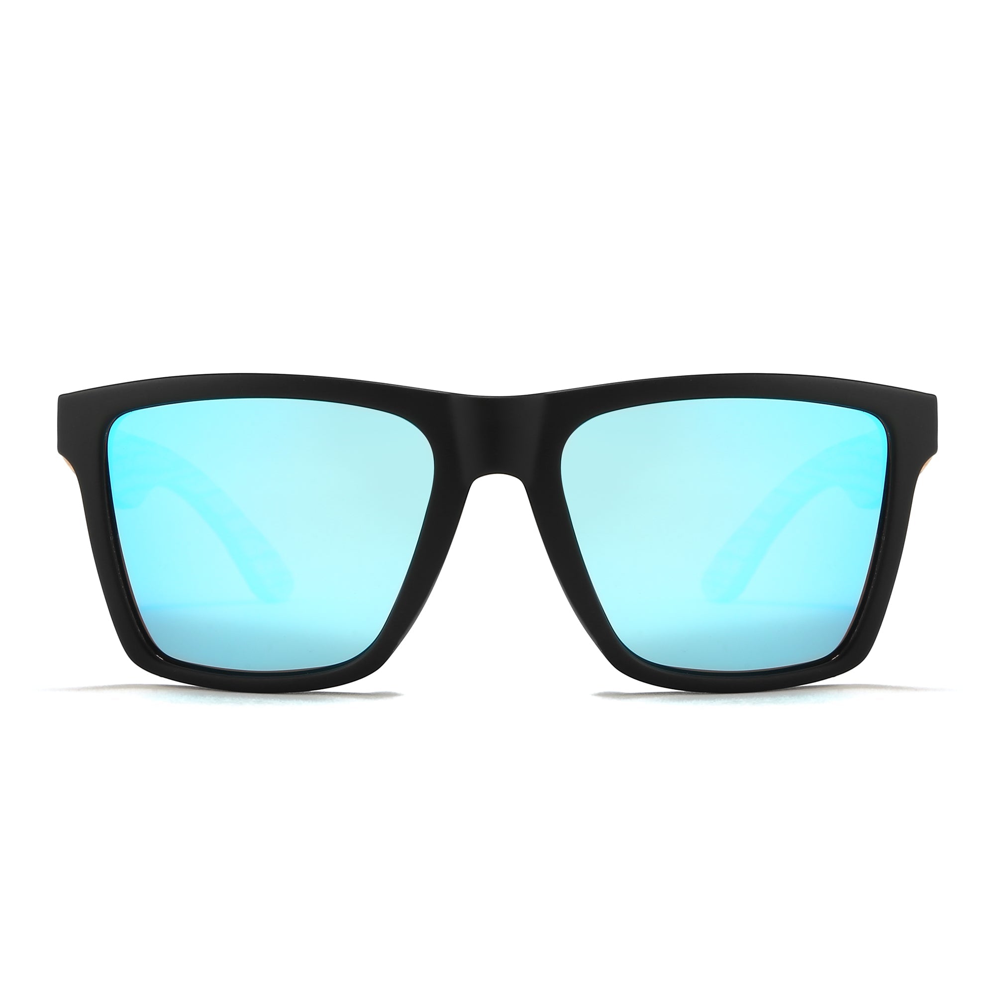 FORRESTERS l Blue Reflective Lens l Walnut Arms - Soek Fashion Eyewear Australia