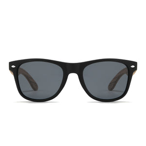 BALMORAL Black Lens l Walnut Arms - Soek Fashion Eyewear Europe