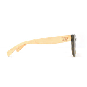 MORGAN MOSS l Brown Lens l White Maple Arms - Soek Fashion Eyewear Europe