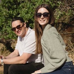 MORGAN MOSS l Brown Lens l White Maple Arms - Soek Fashion Eyewear Europe