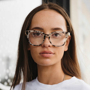 LILA GRACE IVORY TORTOISE l Digital Blue Light - Soek Fashion Eyewear Europe