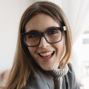 MORGAN INDIGO l Wooden Magnifying Reader - Soek Fashion Eyewear Europe