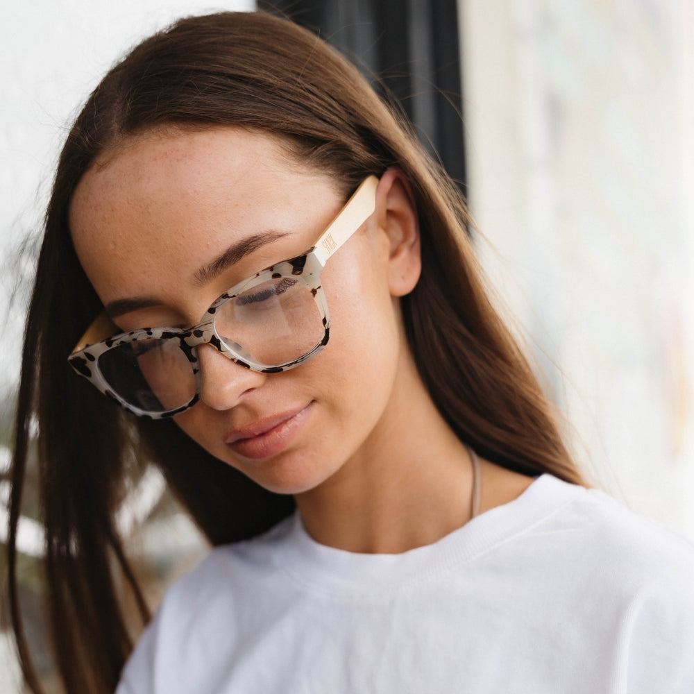 LILA GRACE IVORY TORTOISE l Digital Blue Light - Soek Fashion Eyewear Europe