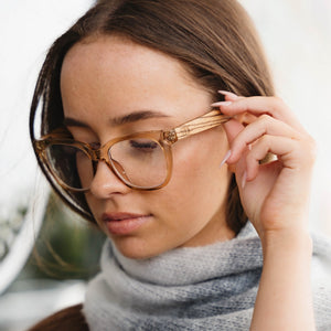 LILA GRACE CHAMPAGNE l Digital Blue Light - Soek Fashion Eyewear Europe