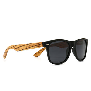 BALMORAL Black Lens l Walnut Arms - Soek Fashion Eyewear Europe