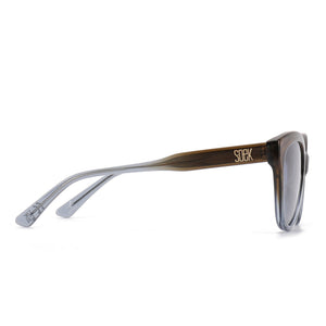 *NEW* LOVER OMBRE SLATE l 100% Plant Based l Black Polarised Lens - Soek Fashion Eyewear Australia