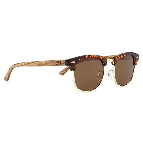 BANJO Brown Polarised Lens l Walnut Arms