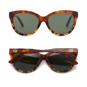 *NEW* LOVER TORT DUO - Bio Acetate Tortoise Frame l Brown Polarised Lens - Soek Fashion Eyewear Europe
