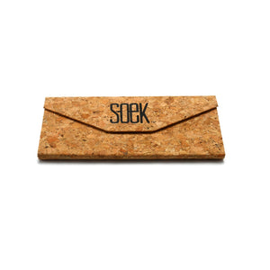 100% Biodegradable SOEK Cork Case - Soek Fashion Eyewear Europe