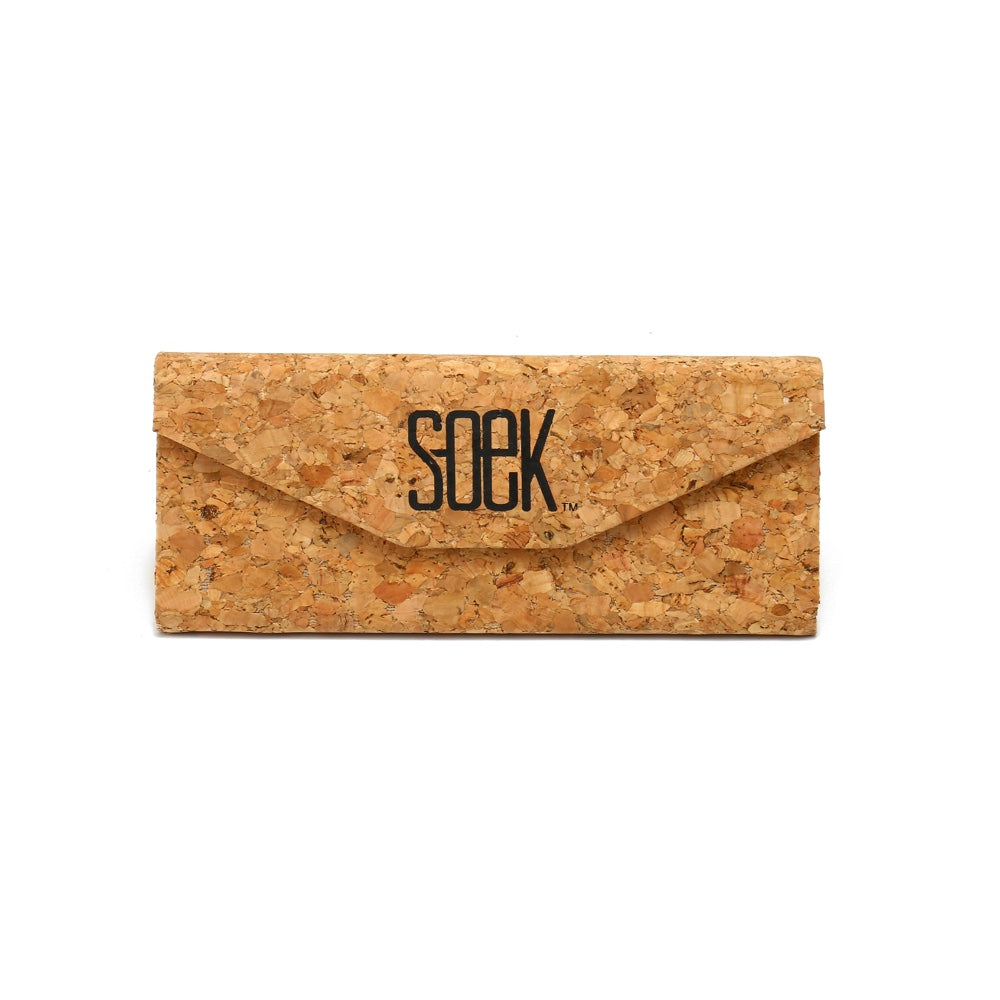 100% Biodegradable SOEK Cork Case - Soek Fashion Eyewear Europe
