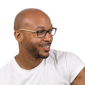 WATSONS BAY l Wooden Magnifying Blue Light Reader - Soek Fashion Eyewear Europe
