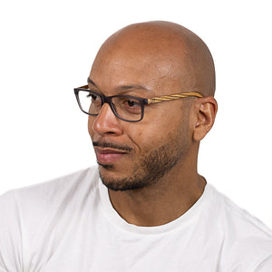 WATSONS BAY l Wooden Magnifying Blue Light Reader - Soek Fashion Eyewear Europe