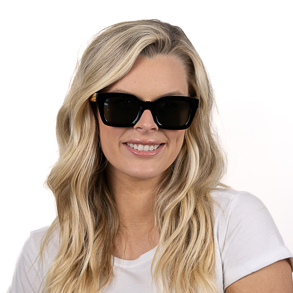 SUN Magnifying Reader l ZAHRA MIDNIGHT l UV 400 Magnifying Lens - Soek Fashion Eyewear Australia