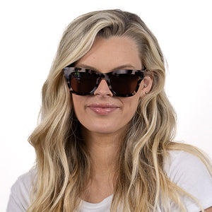 COLLIDE SANDSTONE - Bio Acetate Tortoise Frame l Brown Polarised Lens - Soek Fashion Eyewear Europe