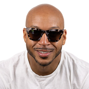 COLLIDE SANDSTONE - Bio Acetate Tortoise Frame l Brown Polarised Lens - Soek Fashion Eyewear Europe