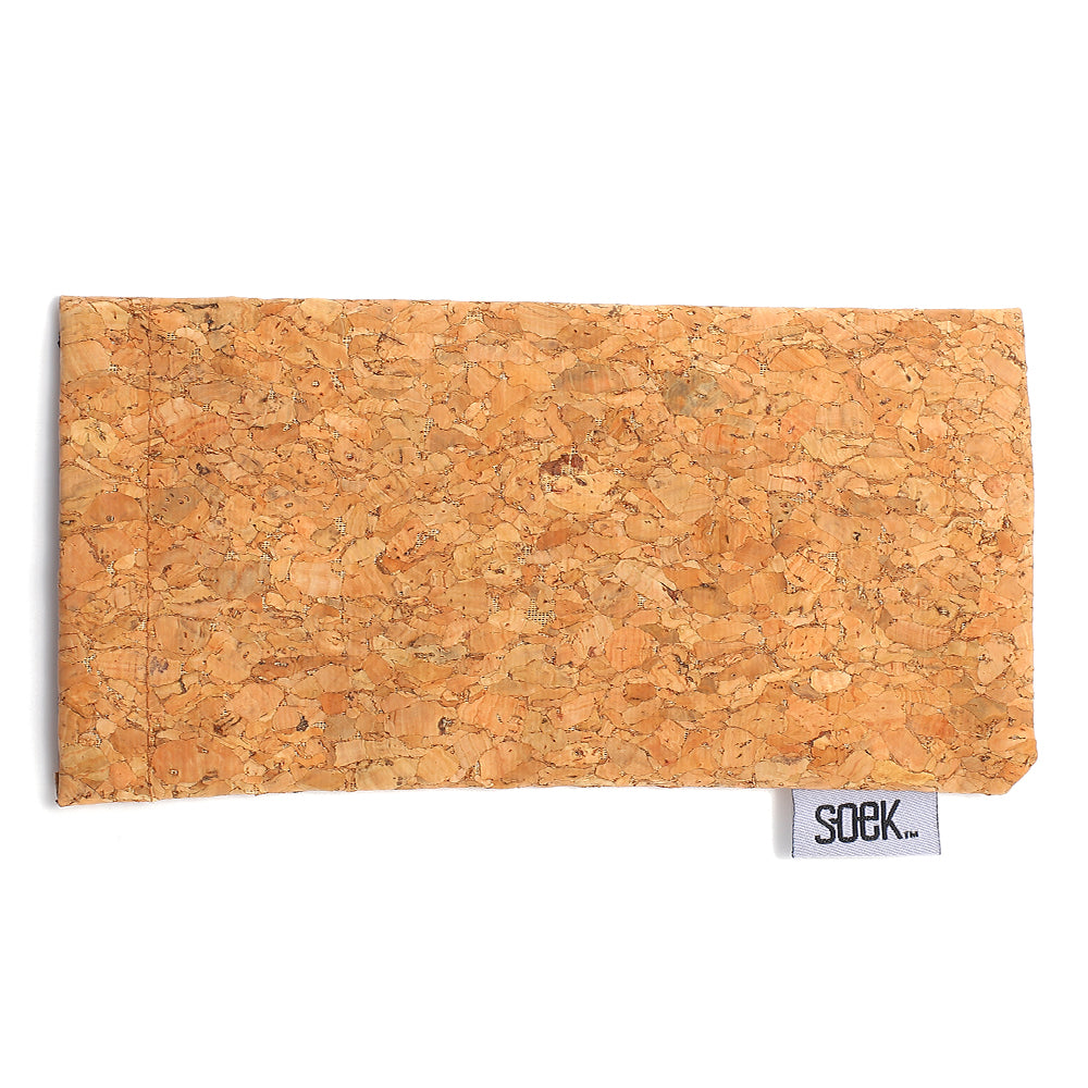 100% Biodegradable SOEK Cork Sleeve - Soek Fashion Eyewear Australia