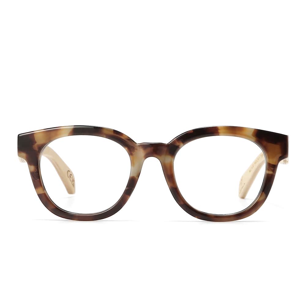 ALIVE ROCKY TORT l Wooden Magnifying Reader - Soek Fashion Eyewear Australia
