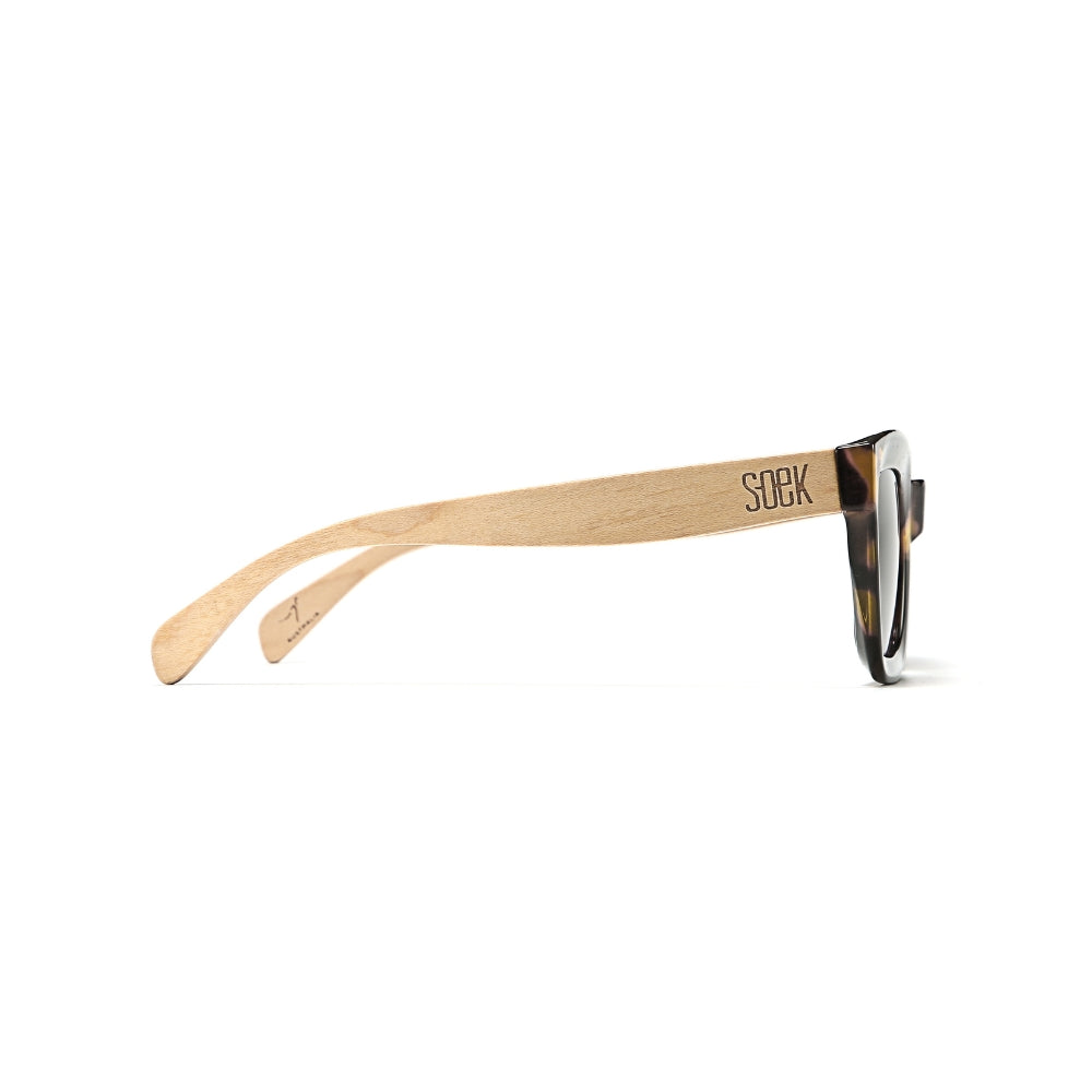 SUNGLASS READER l ZAHRA TOFFEE l UV 400 Magnifying Reader - Soek Fashion Eyewear Europe
